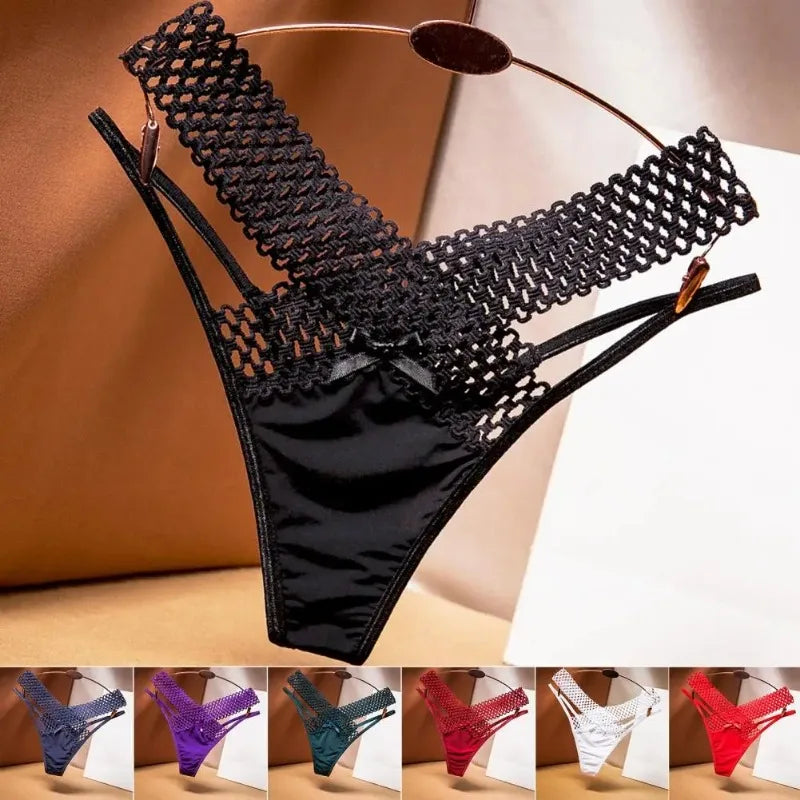 Briefs Hollowed Out Elastic Thin Strip French Style Sling Thong G-string
