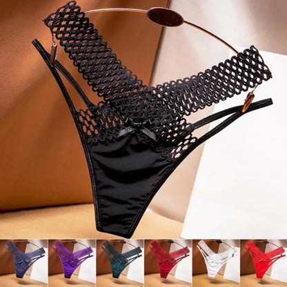 Briefs Hollowed Out Elastic Thin Strip French Style Sling Thong G-string