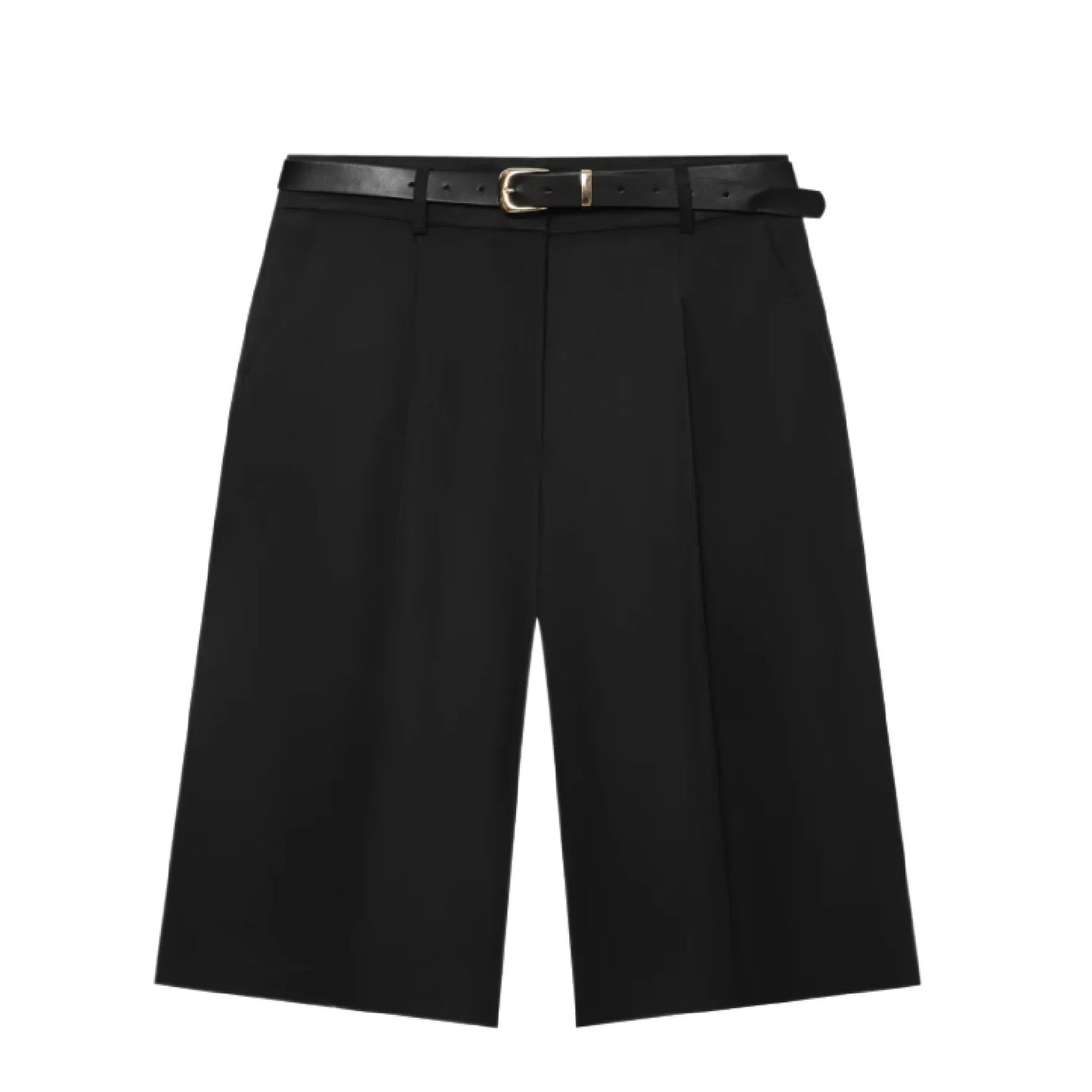High Waist Summer Casual Wide Leg Straight Pants