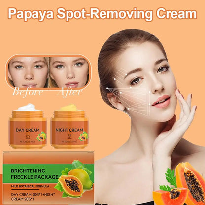 كريم تبييض البابايا لإزالة النمش