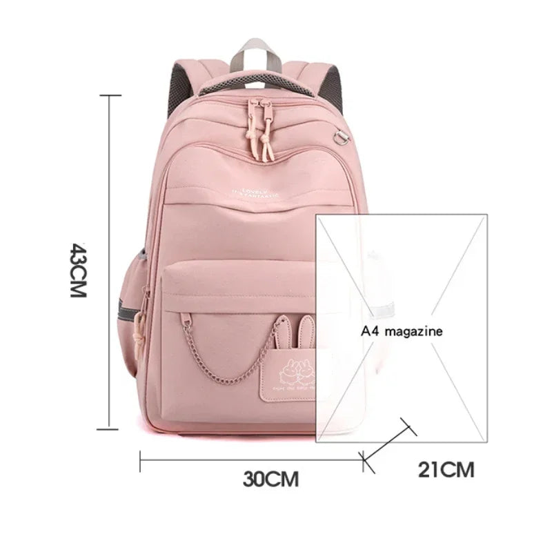 Large Capacity Backpack Kids School Bag