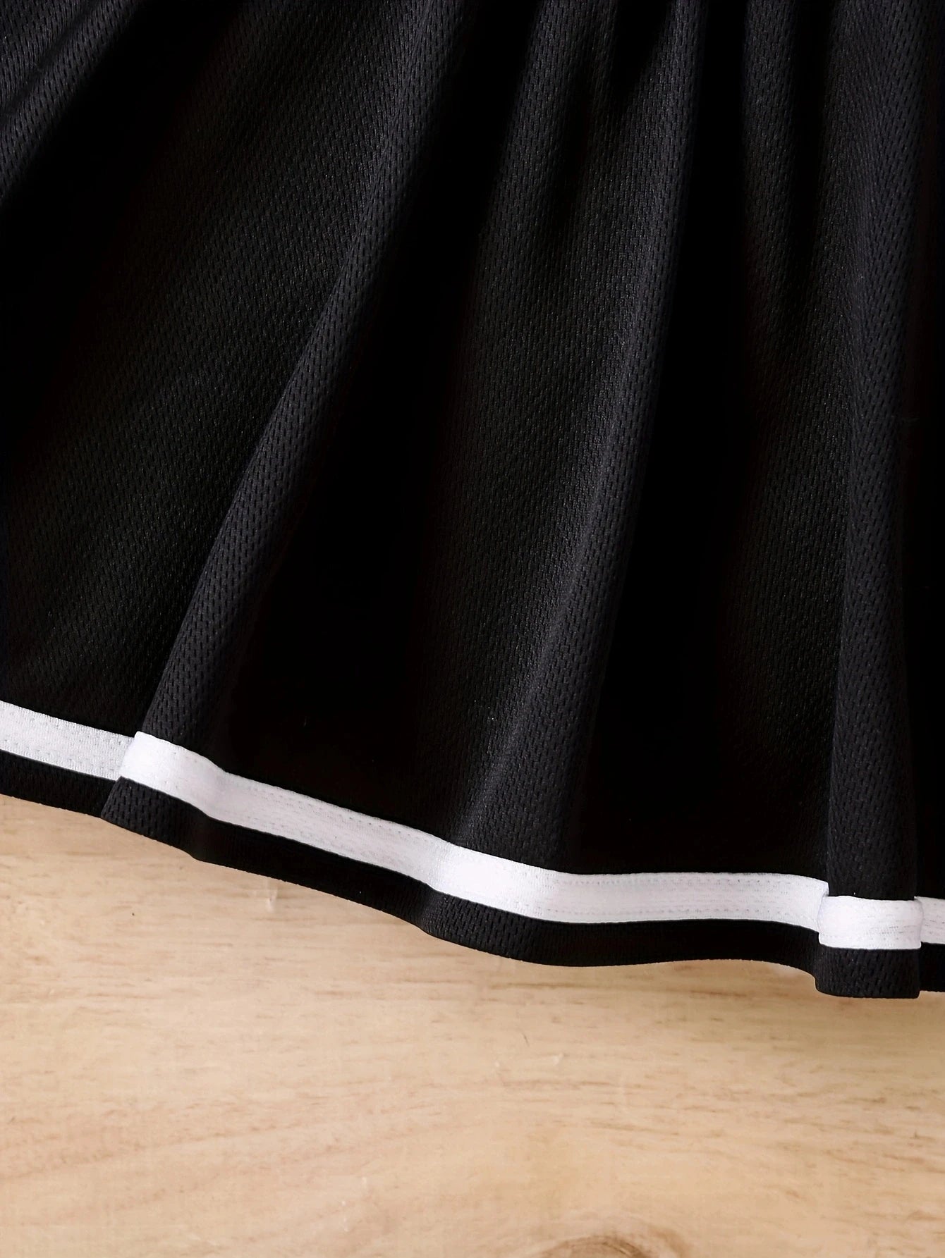 DADY'S WORLD Printed Baseball Skirt Set