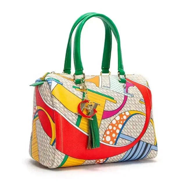 Colorful Printed Handbags