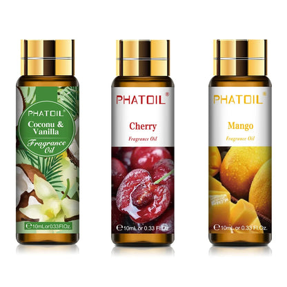 PHATOIL 1/3/9pcs 10ml Sweet Fruit Fragrance Oil