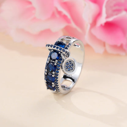 Vintage Royal Blue Stone Ring