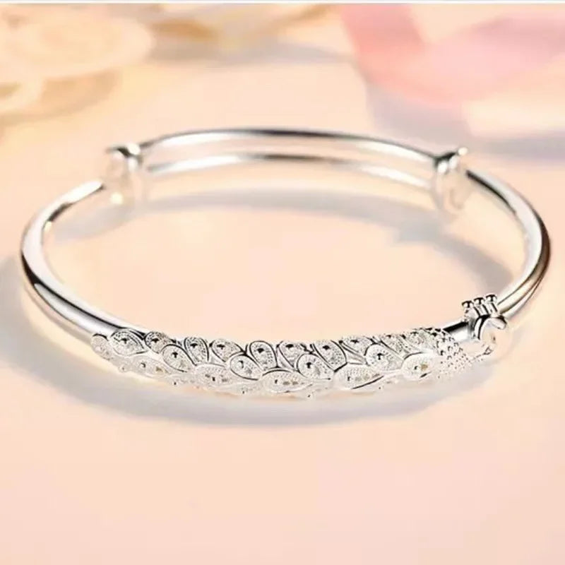 DANA 925 Sterling Silver Bangles Bracelet