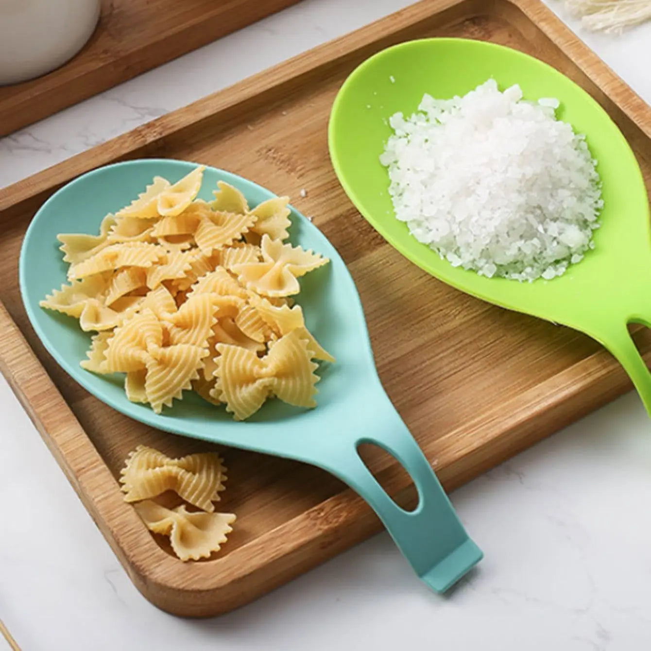 1Pc Silicone Spoon Shelf Heat Resistant