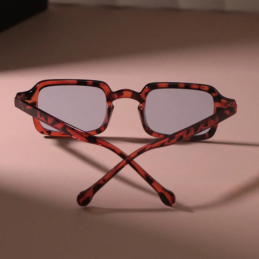 Vintage Square Mirror Punk Sunglasses