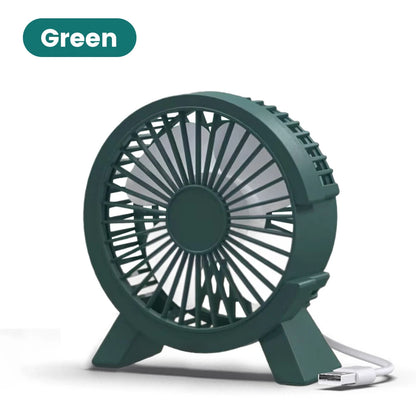 Mini USB Rechargeable Table Fan Portable USB