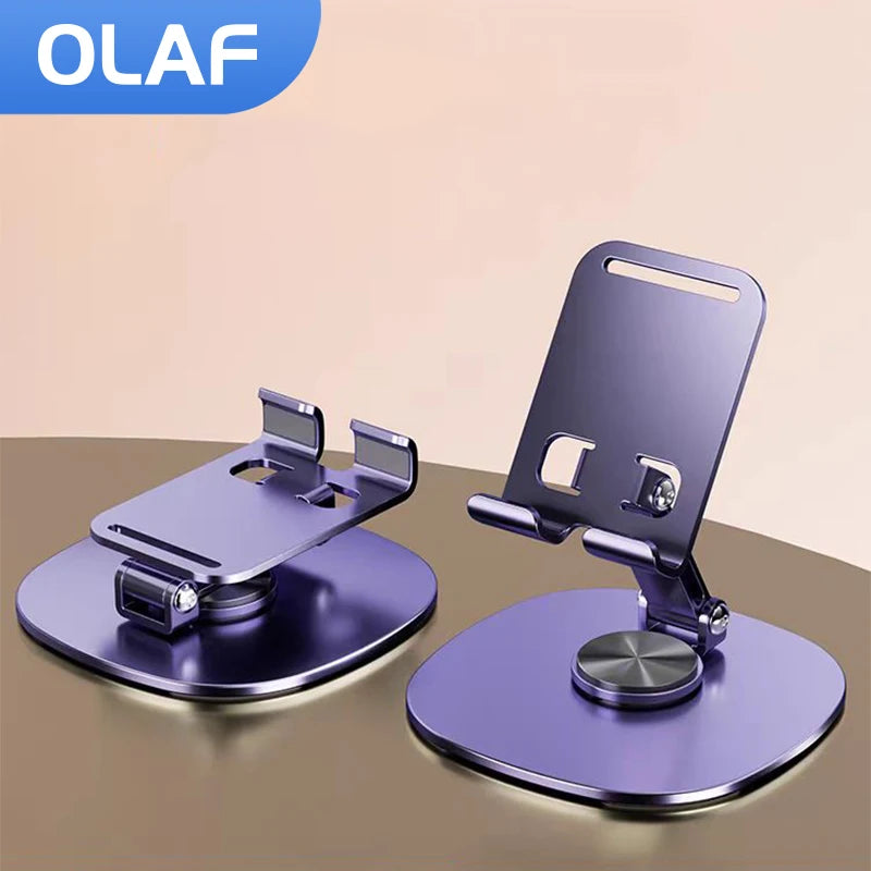 Rotating Table Cell Phone Holder Desktop Stand