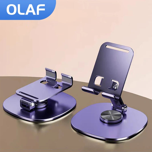 Rotating Table Cell Phone Holder Desktop Stand