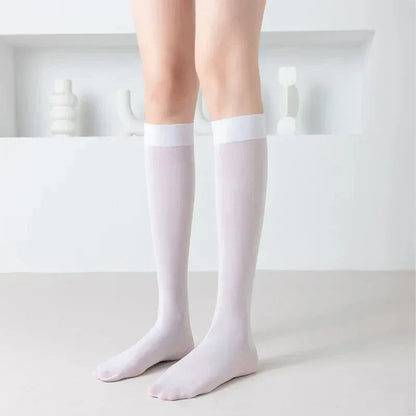 Thin Knee High Long Socks
