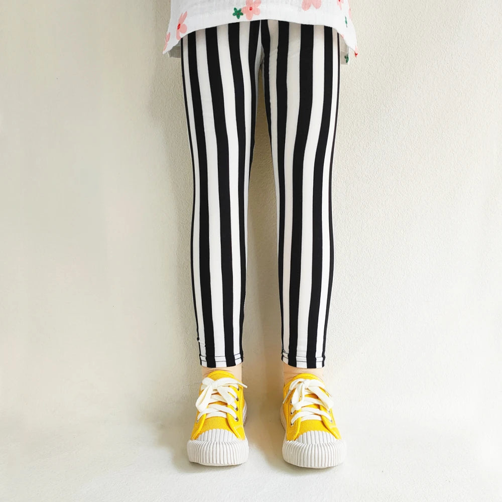 Summer Skinny Slim Elasticity Leggings Pencil Pants 2-13 YEAR