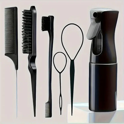 6pcs/Set Hair Brush Set Hairdressing Brush
