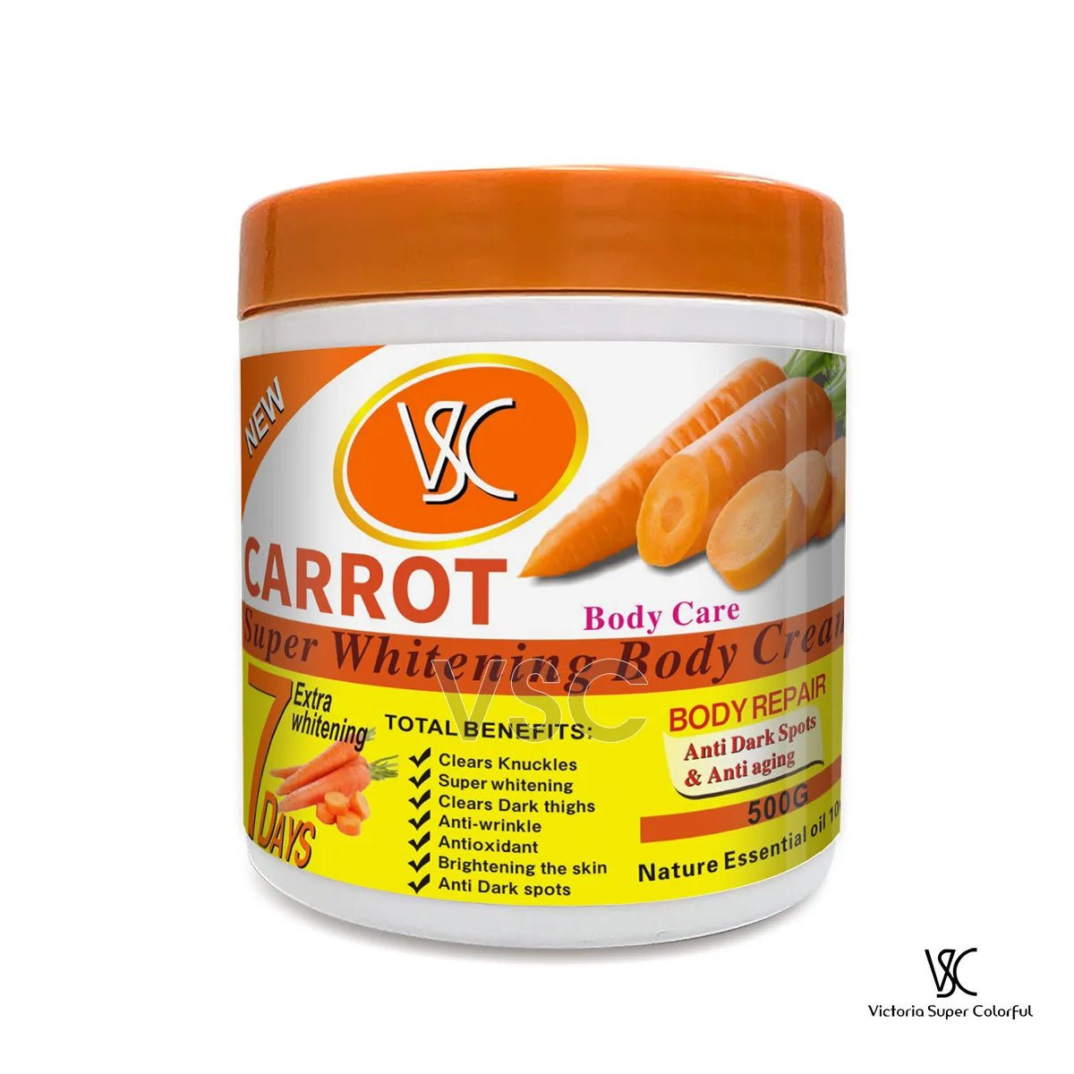 Loción corporal hidratante de cúrcuma