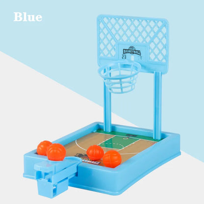 Mini Desktop Board Basketball Hoop Finger Shooting Machine Toys