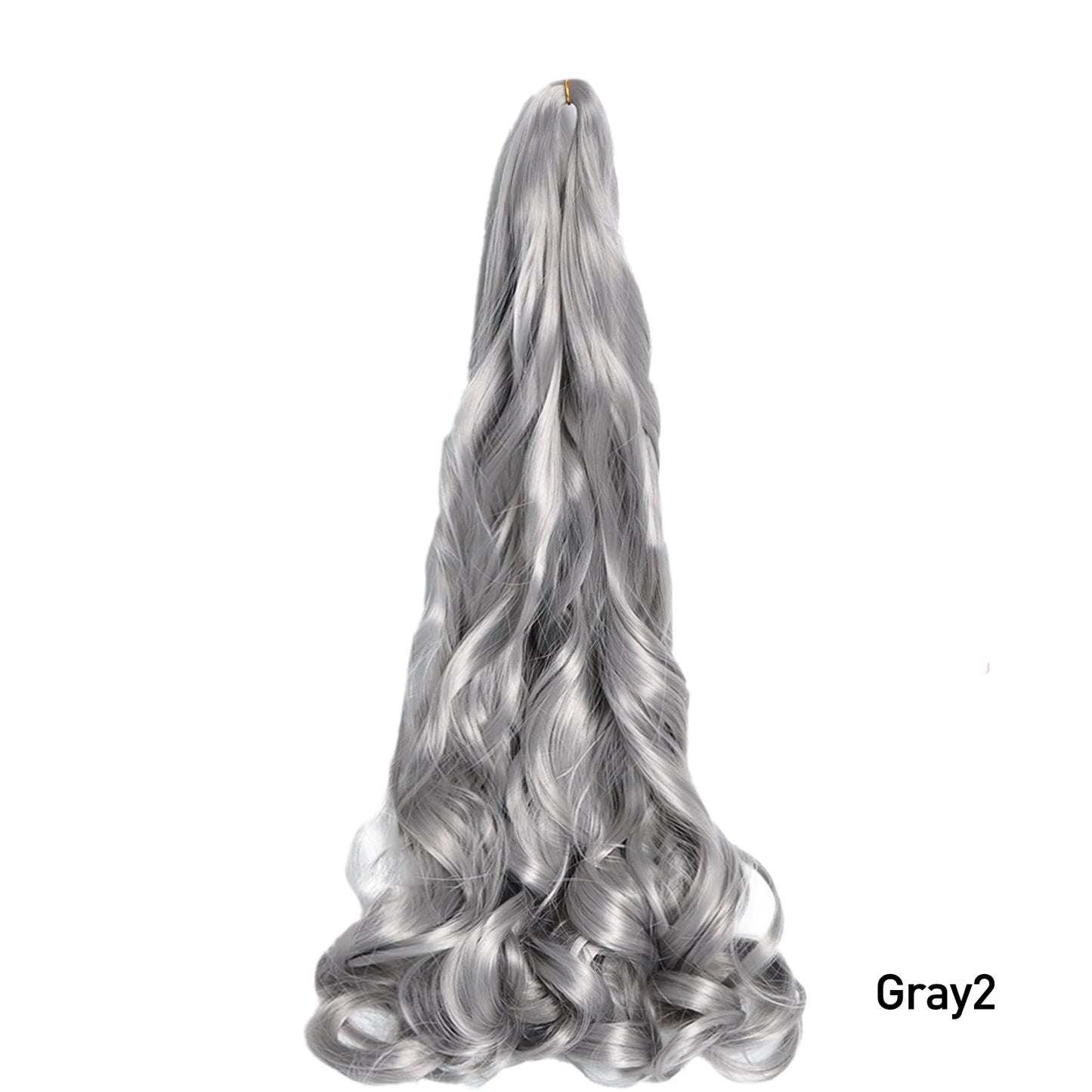 French Curls Braiding Hair 24Inch Hair Extensions