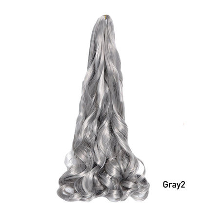 French Curls Braiding Hair 24Inch Hair Extensions