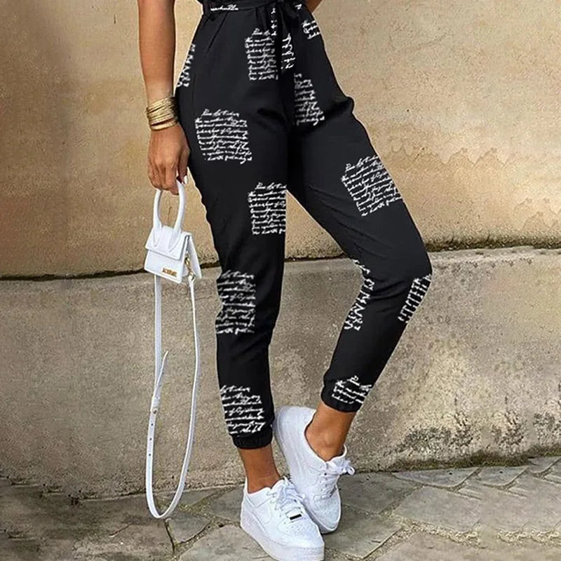 Casual Slim Fit Jumpsuit Pants