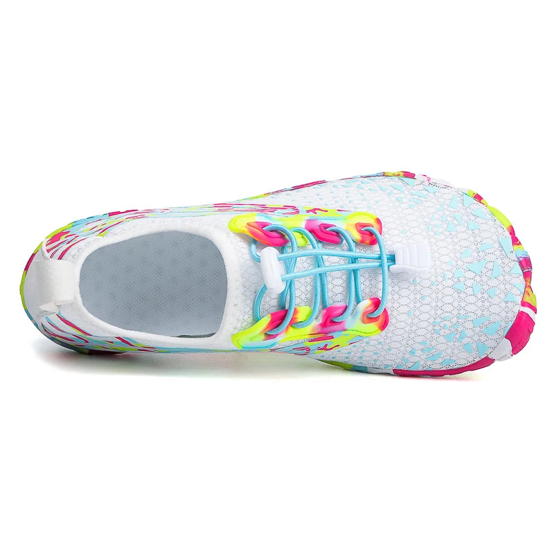 Unisex River Tracing Water Beach Sneakers