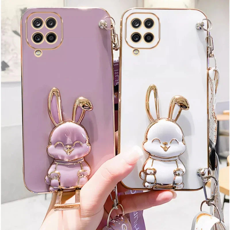 Crossbody Lanyard Rabbit luggage bracket Plating Cover