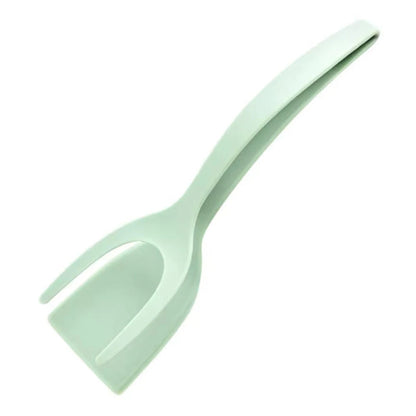 2 in 1 Grip Flip Spatula Clamp Egg Pancake