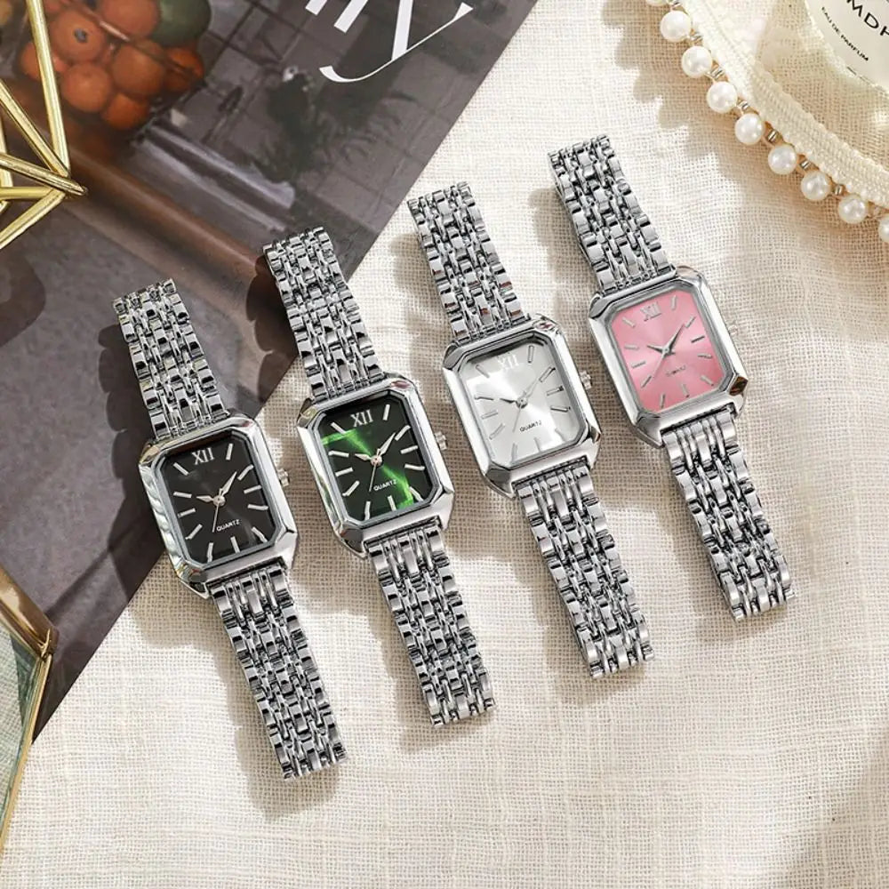 Stainless Steel Bracelet Folding buckle Quartz Watches