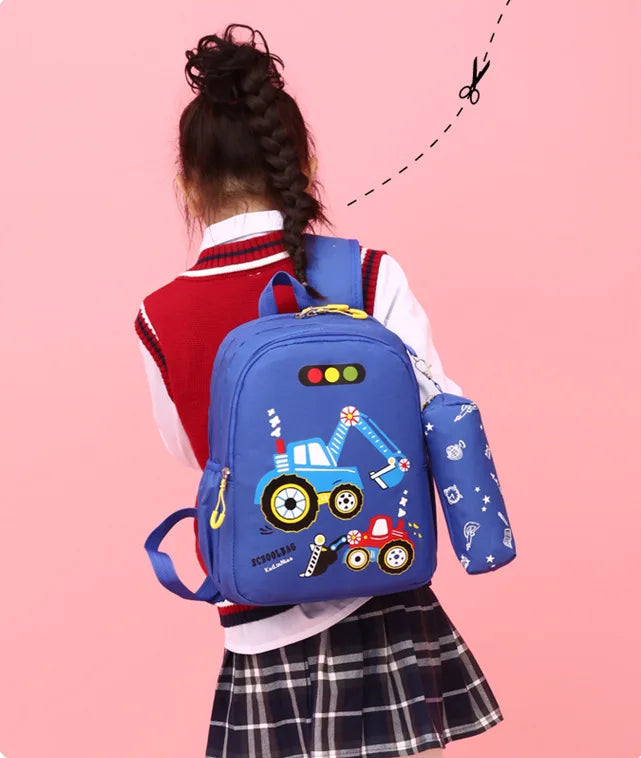 Boys Girls Cute Cartoon Toddler Rucksack Kindergarten Schoolbag