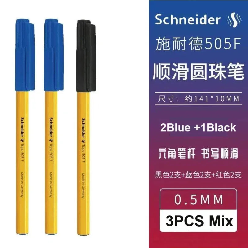Germany Schneider Ballpoint Pen 0.5mm Smooth Ultra-long Writing Pen