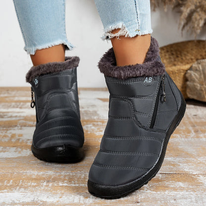 Casual sports waterproof cotton boots