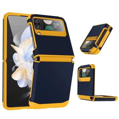 Z Flip 3/4/5 Case New Shock Proof Armor Phone Cover Protective Hinge Mobile Phone Protector