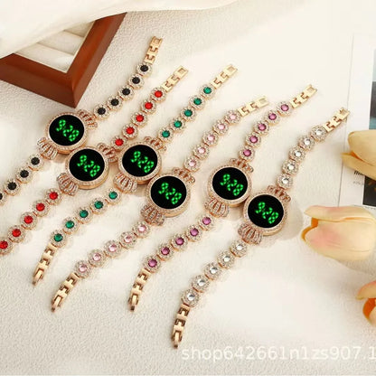 Oval Quartz Bracelet Wristwatch