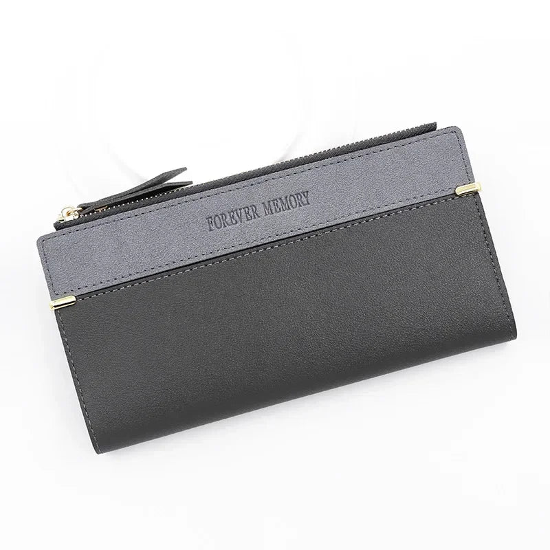 Long Credit Card Holder Clutch Wallet