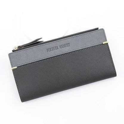 Long Credit Card Holder Clutch Wallet