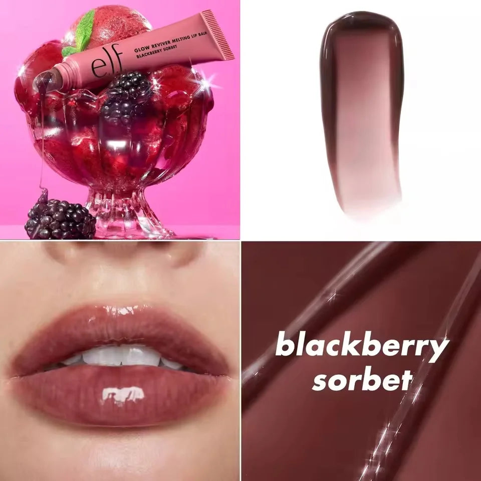 Elf Powder Blusher Series Lip Gloss Cream Blush Lips&Cheeks Dual-use Sheer for It Blush Tint Monochromatic Multi-Stick Makeup