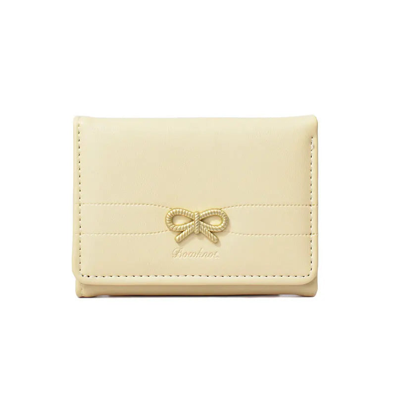 Cute Bow Small Card Holder wallet