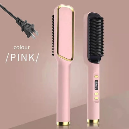 Electric Hot Comb Straight Hair Straightener