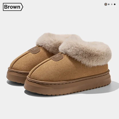 Fleece Lined Winter Slippers  C