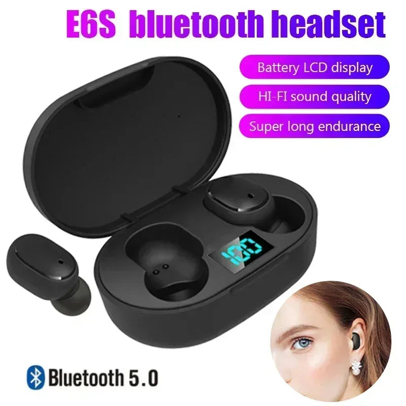 E6S Wireless Noise-Cancelling Earbuds