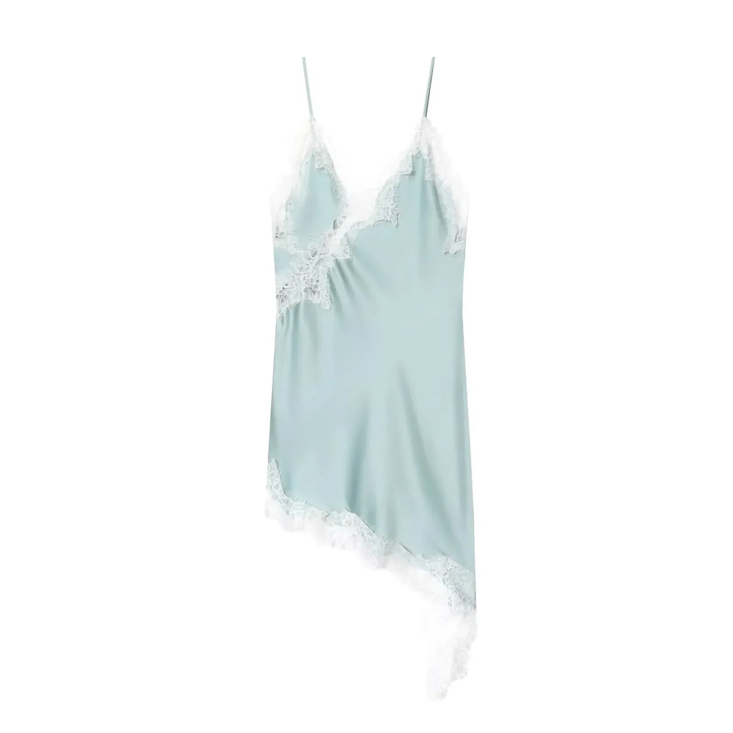 Slip Backless Short Satin Sexy Dress