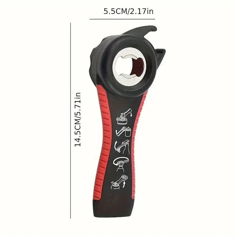 Can Opener Multi Functional Five In One