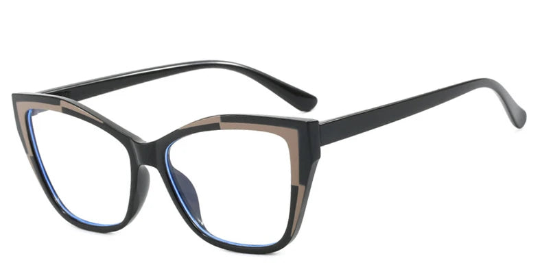 Vintage Square Cat Eye Rectangle Sunglasses
