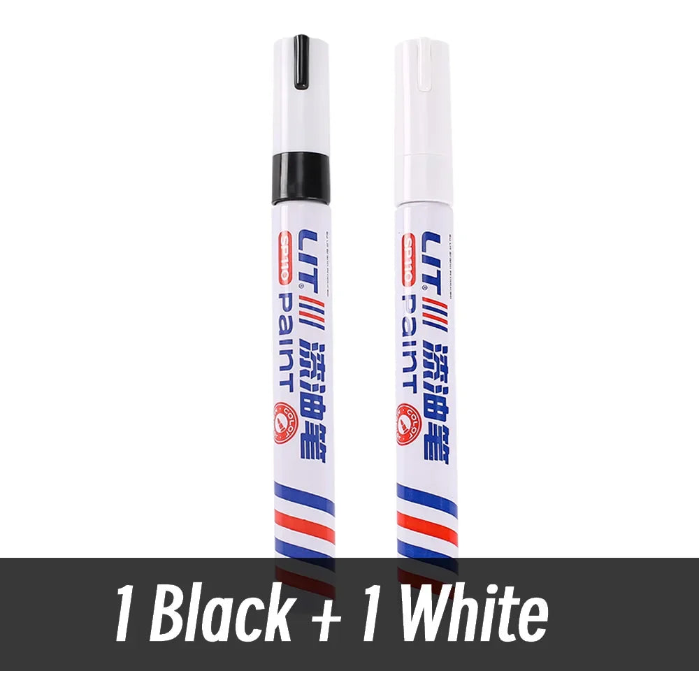 3mm 10p Colorful 8 Colors Permanent Paint Marker Waterproof