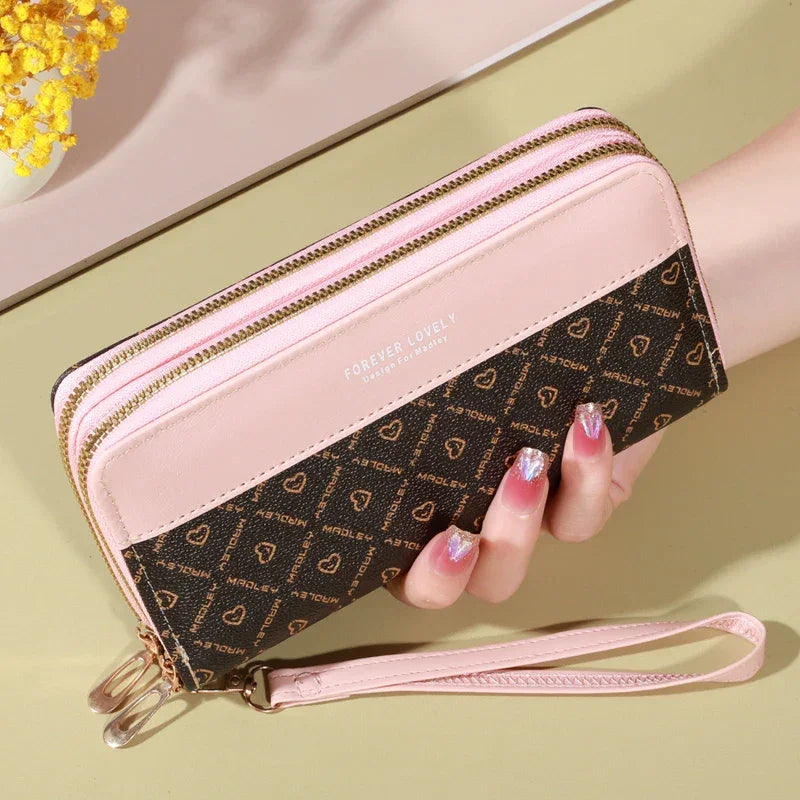 Classic Large Capacity Clutch Card Holder Wallet