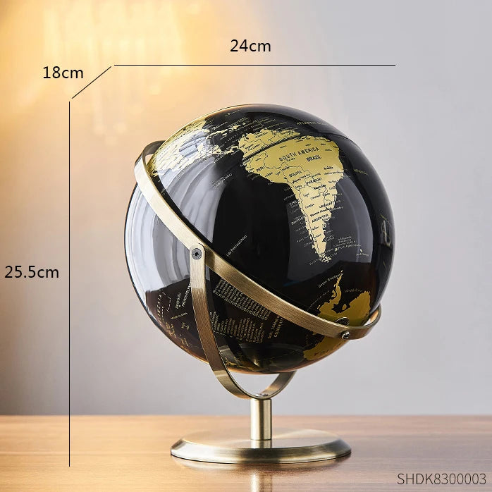 Home Decor Accessories Retro World Globe Geography
