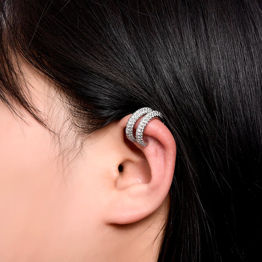 DANA Round C Shape Cartilage Clip Earrings