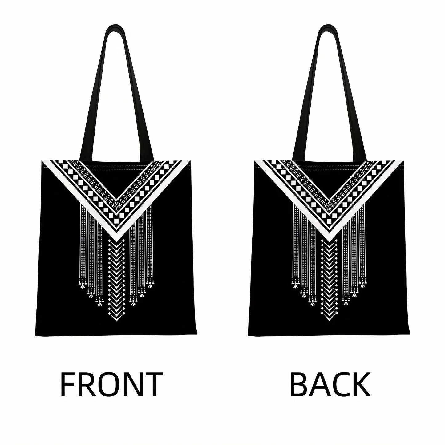 Polyester Keffiyeh Scarf Tote Bag