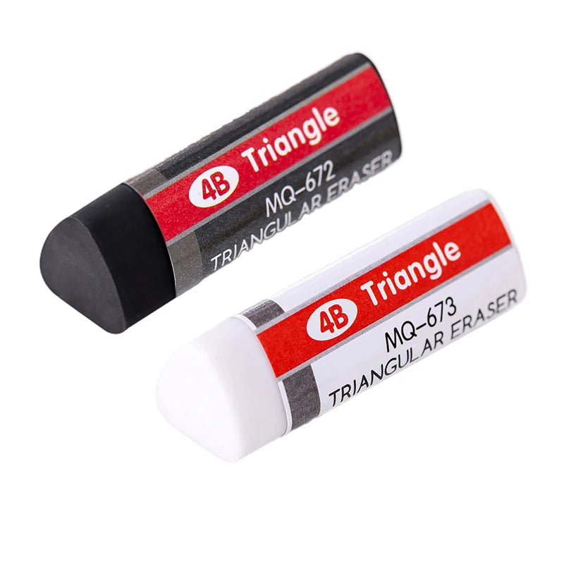 2-8-32 pcs Stationery 4B Triangle Novelty Erasers Rubber