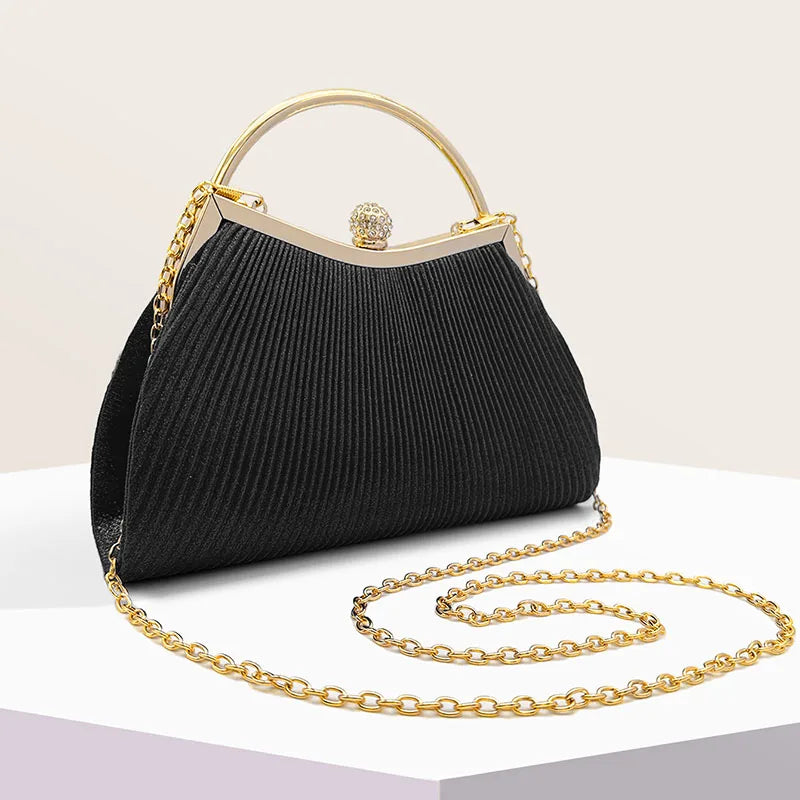 DANA Pleated Evening Handbag