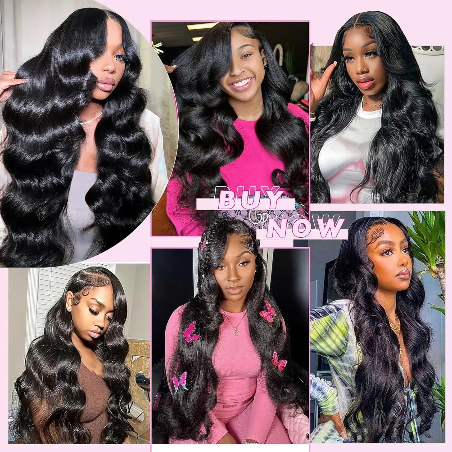 Wave Bundles 100% Human Hair Brazilian Weaving Extensions